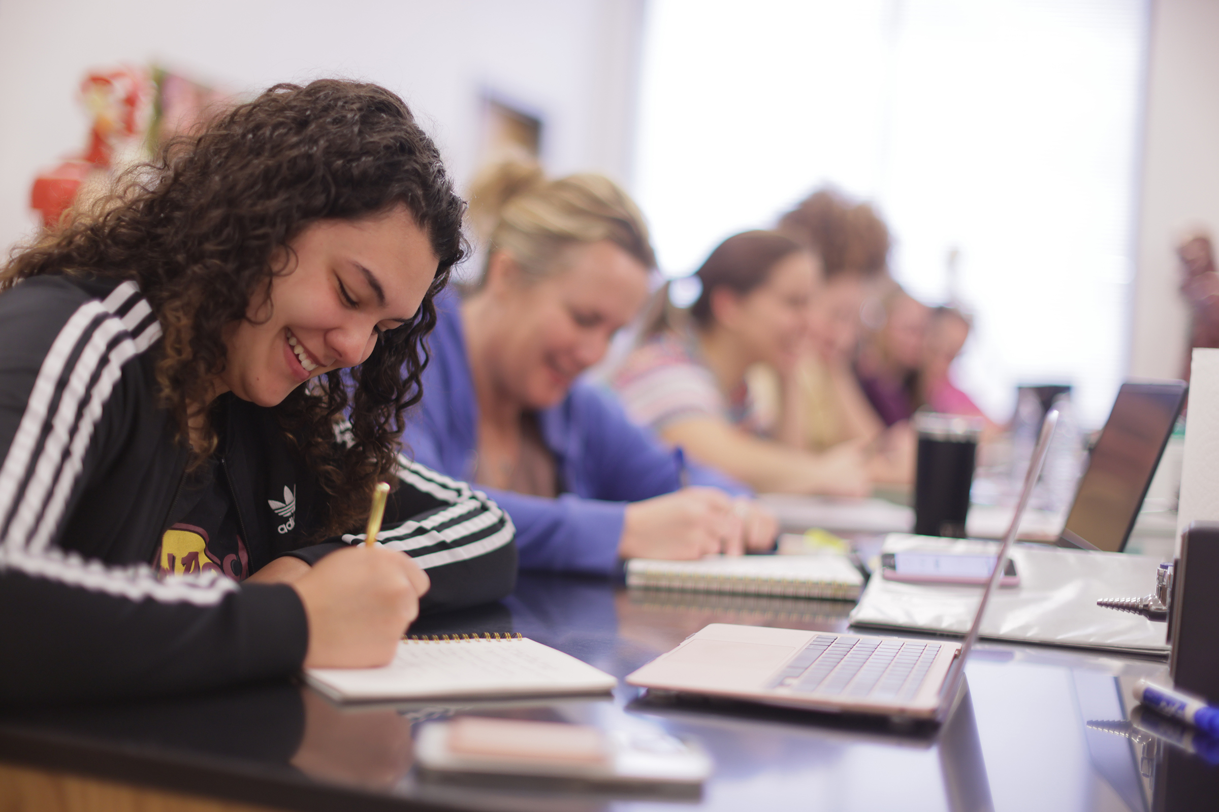 Students in computer lab